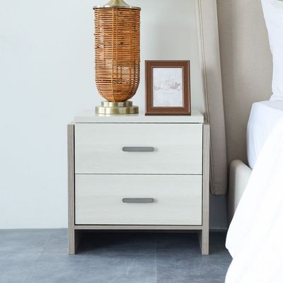 Barney Night Stand - Beige/Brown