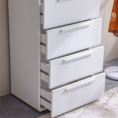  Serenity Chest of 4 Drawer - White