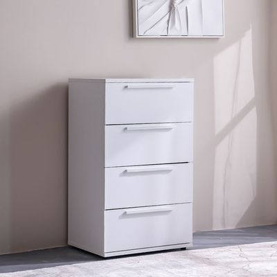  Serenity Chest of 4 Drawer - White