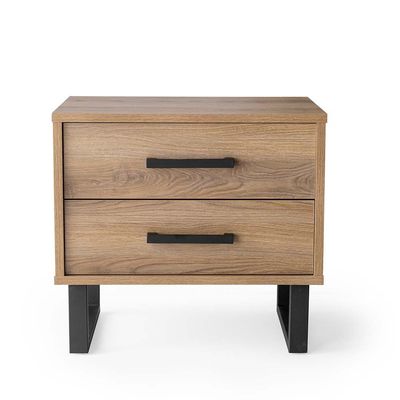 Norden Nightstand - African Walnut - With 2-Year Warranty