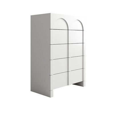 Calm 5 Drawer Chest - White