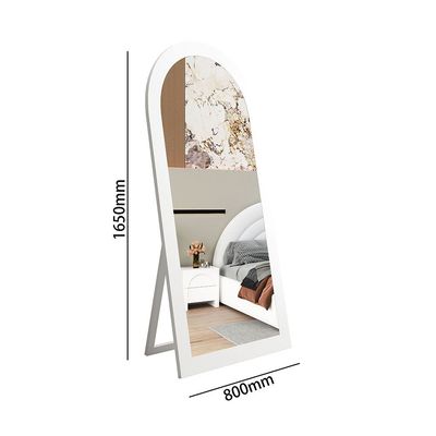 Calm Tall Standing Mirror -White