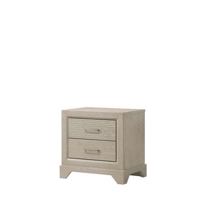 Ryan Night Stand - Antique Grey Ash Veneer - With 2-Year Warranty