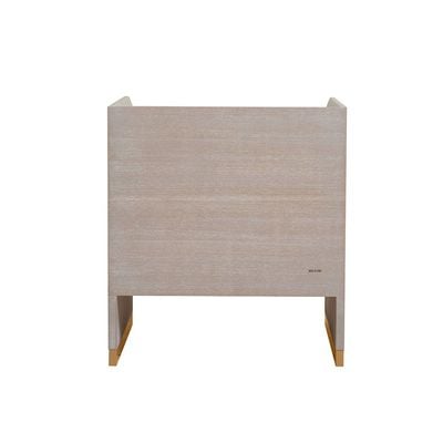 Margaret Night Stand - Beige / Terrazo / Gold