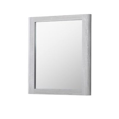 Kirwin Dressing Table with Mirror - Grey Oak/Black - With 2-Year Warranty