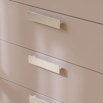 Cardano Chest Of 5 Drawers - Natural Oak/ Champagne