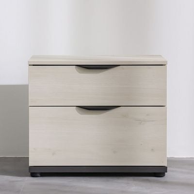 Pletora Night Stand - Grey Oak