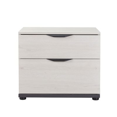 Pletora Night Stand - Grey Oak