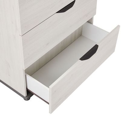 Pletora Chest Of  4 Drawers   - Grey Oak