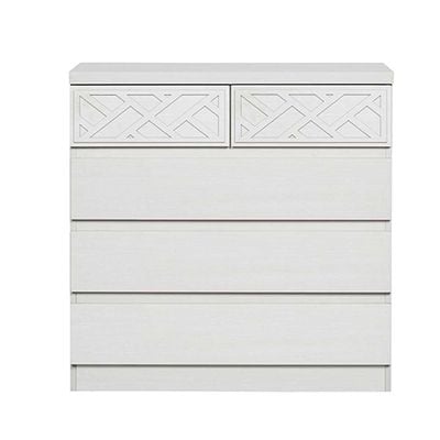 Casablanca Chest Of 5 Drawers-White Oak