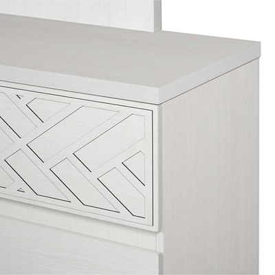 Casablanca Chest Of 5 Drawers-White Oak