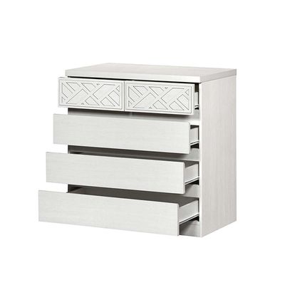 Casablanca Chest Of 5 Drawers-White Oak