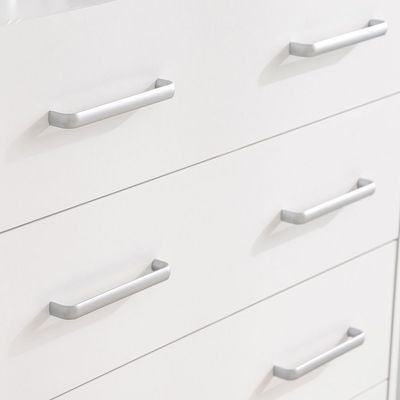 Supreme Chest of 5 Drawers - White - With 2-Year Warranty