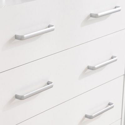 Supreme Chest of 5 Drawers - White - With 2-Year Warranty