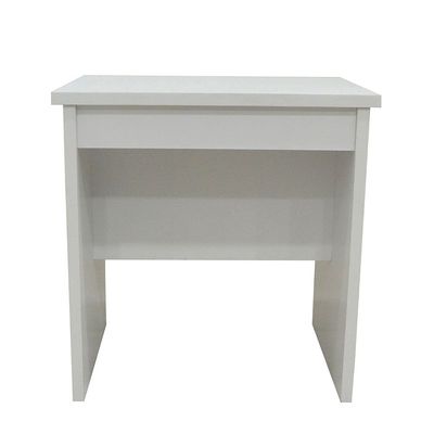 Supreme 1-Drawer Tall Dresser with Stool - White - With 2-Year Warranty