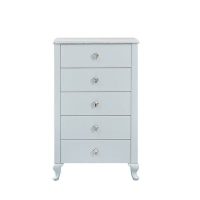 Bluebell 5 Drawers Chest Cabinet - Light Blue