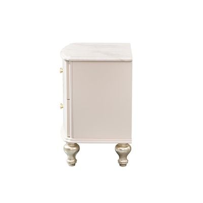 Jasmine Set Of 2 Night Stand  - Light Beige