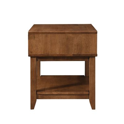 Derby 1 Drawer Solidwood Night Stand-Brown