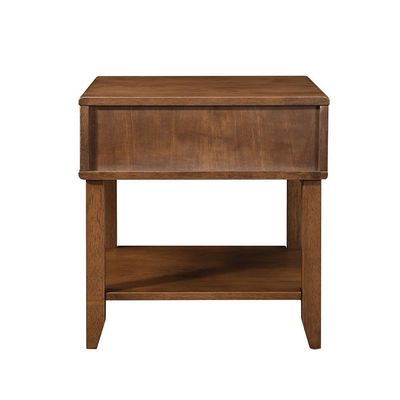 Derby 1 Drawer Solidwood Night Stand-Brown