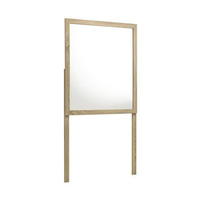 Kelly Mirror for Dressers-White Ash+Sonoma Oak