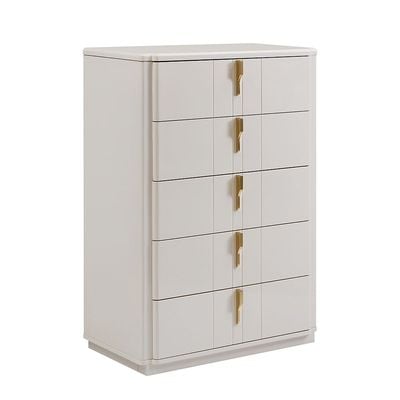 Lintell Chest Of 5 Drawer - Cream