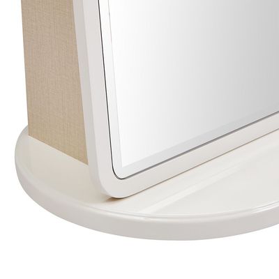 Lintell Long Standing Mirror - Cream