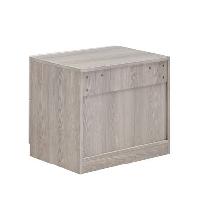 Trevor 2 Drawer Night Stand - Beige / L. Grey