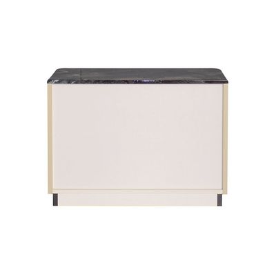 Hanson 2 Drawer  Night Stand - D.Grey/Khaki