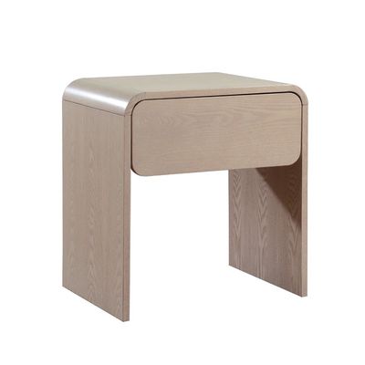 Cassie 1 Drawer Night Stand - Natural/Ashwood