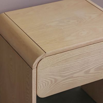 Cassie 1 Drawer Night Stand - Natural/Ashwood