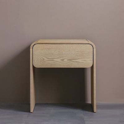 Cassie 1 Drawer Night Stand - Natural/Ashwood