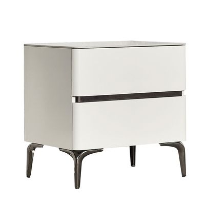 Santelmo 2 Drawer Night Stand - HG Light Beige
