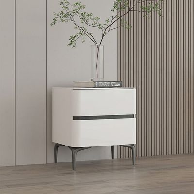 Santelmo 2 Drawer Night Stand - HG Light Beige