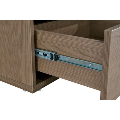 Allison 2 Drawers Nightstand Left -Natural Oak
