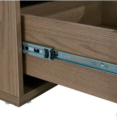 Allison 2 Drawers Nightstand Right-Natural Oak