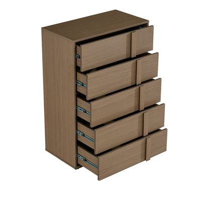 Allison Chest Of 5 Drawers-Natural Oak