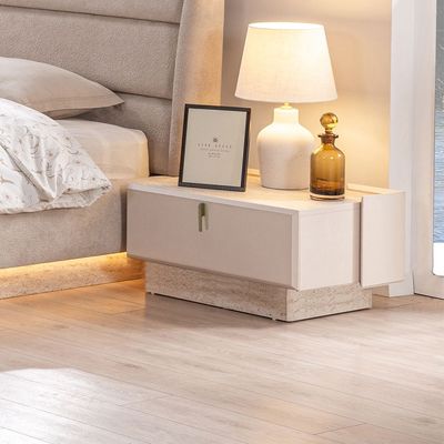 Vesta Night Stand - Beige