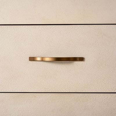 Nordomi  Chest of 5 Drawer - Beige/Natural