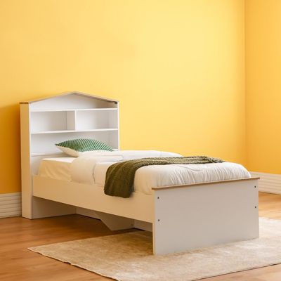 Stanley 90x200 House Bed W/2Drawers-Sonoma Oak & White