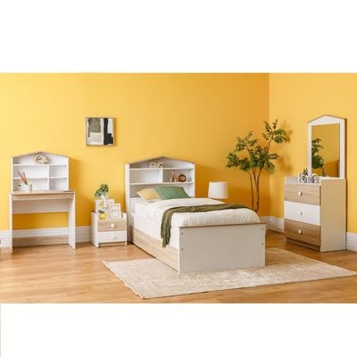 Stanley 90x200 House Bed W/2Drawers-Sonoma Oak & White