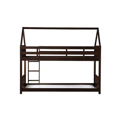 Derby House 90x200 Solidwood Bunk Bed-Espresso