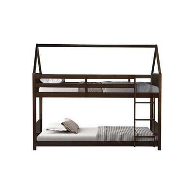 Derby House 90x200 Solidwood Bunk Bed-Espresso