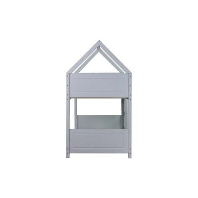 Derby House 90X200 Solidwood Bunk Bed-Grey