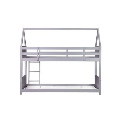Derby House 90x200 Solid Wood Bunk Bed - Grey - With 2-Year Warranty