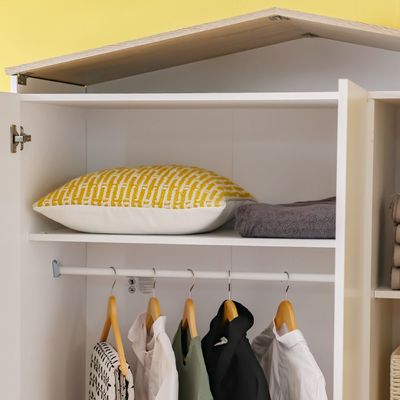 Stanley 3Door Wardrobe W/1Drawer-Sonoma Oak & White