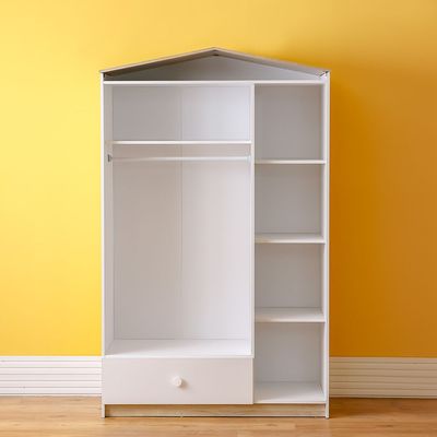 Stanley 3Door Wardrobe W/1Drawer-Sonoma Oak & White