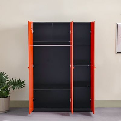 Disney Cars 3Door Kids Wardrobe-Red & Black