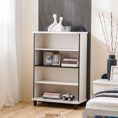 Panda Book Case-White & Black