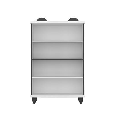 Panda Book Case-White & Black