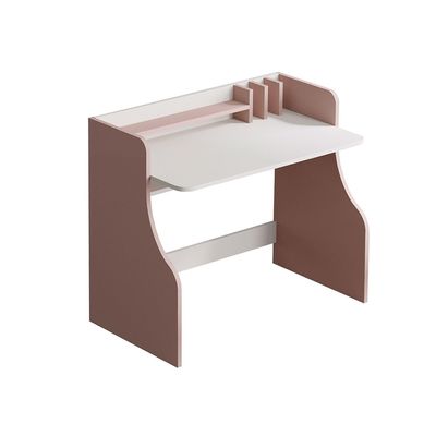 Blossom Study Desk-Blush Pink+Light Beige